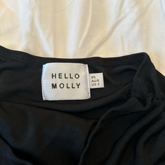 Hello Molly Adoring You Crop | Black - Picture 5 of 5